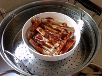 美味的香芋扣肉做法图解9)