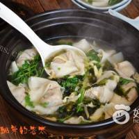 大白菜馄饨砂锅煲