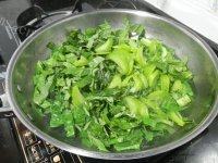 家常芥菜炒饭做法图解6)