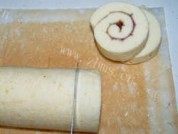 自制蓝莓瑞士卷