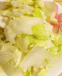 家常菜大白菜炖豆腐做法图解2)