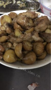 美味的板栗鸡翅
