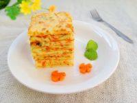 诱人胡萝卜鸡蛋饼