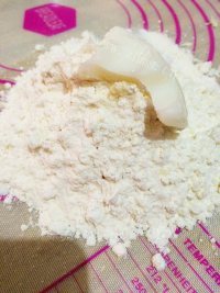 自制绿豆酥饼做法图解3)