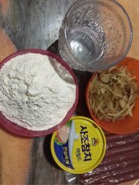 美味美豆儿金枪鱼披萨做法图解1)
