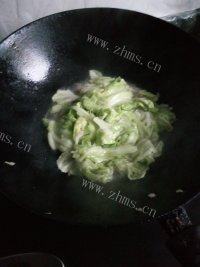炒白菜做法图解6)