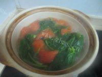 家常菜西红柿菠菜汤做法图解6)