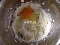 香甜樱花奶酪蛋糕做法图解8)
