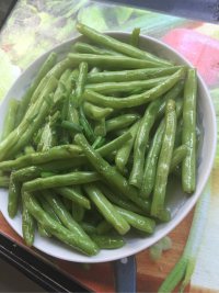 家常菜清炒四季豆