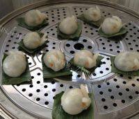 十分诱人的玉兔虾饺做法图解23)