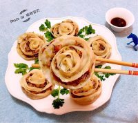 漂亮玫瑰蒸饺做法图解12)