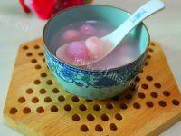 诱人的彩色汤圆