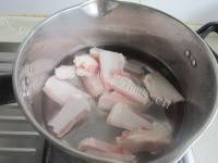 家常扁豆烧肉做法图解4)