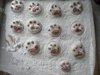 特色的猫爪棉花糖做法图解13)