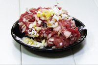 色香味俱全的茭白炒肉丝做法图解5)