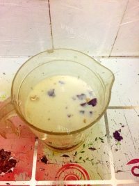 美味的紫薯凉糕做法图解5)