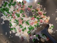 美味的巍山豆焖饭做法图解8)