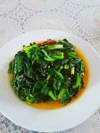十分诱人的炒青菜