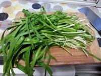 家常菜清炒韭菜做法图解1)