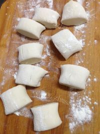 自制绿豆沙包做法图解3)