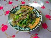 家常菜芹菜炒猪肚