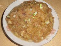绿色食物土豆泥