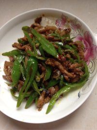 色香味浓的青椒肉丝做法图解5)