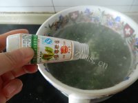 好吃的荠菜豆腐羹做法图解8)