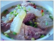 美味的冬瓜枸杞鸭腿汤