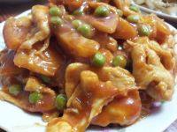 美味的菠萝鸡片