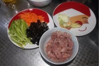 美味营养的鱼香肉丝做法图解1)