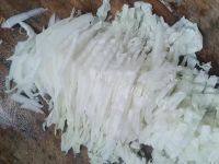 家常菜凉拌白菜芯做法图解3)