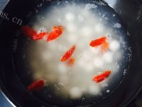 美味的酒酿小圆子做法图解5)