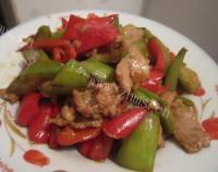 家常菜丝瓜炒肉