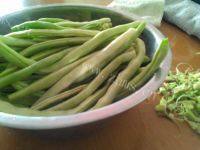 家常豆角炒牛肉做法图解1)