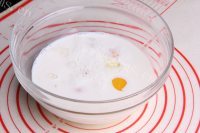 美味的甜橙蒸蛋做法图解3)