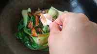 家常菜香菇炒小油菜