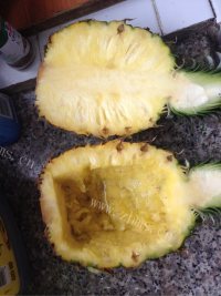 咸甜适中的菠萝饭做法图解2)