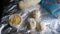 美味芝士爆薯球做法图解4)