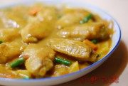 开胃咖喱鸡中翼