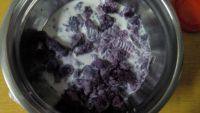 自己做的紫薯豆沙包做法图解5)