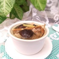 可口的干香菇猪舌头汤的做法图解十