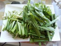 家常菜土豆丝炒韭菜做法图解4)