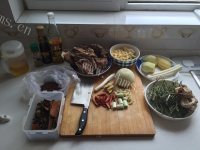 好吃的红烧牛排骨大炖菜做法图解1)