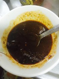 美味的土豆腊肠焖饭做法图解5)