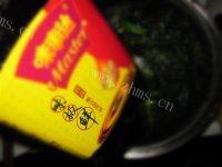 美味的麻酱菠菜做法图解7)