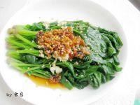 家常菜芝麻菠菜