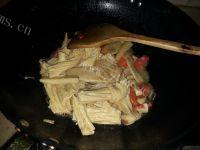 杏鲍菇炒腐竹
