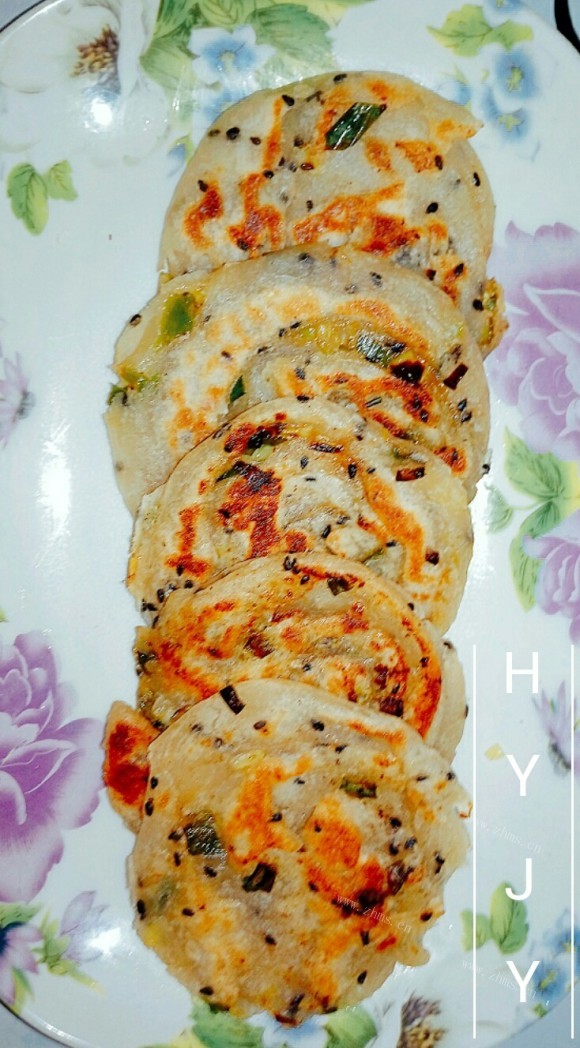 喷香的葱油饼