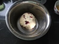 美味的蔓越莓司康做法图解5)